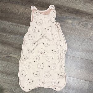 Cozy Bear Print Kids Sleep Sack